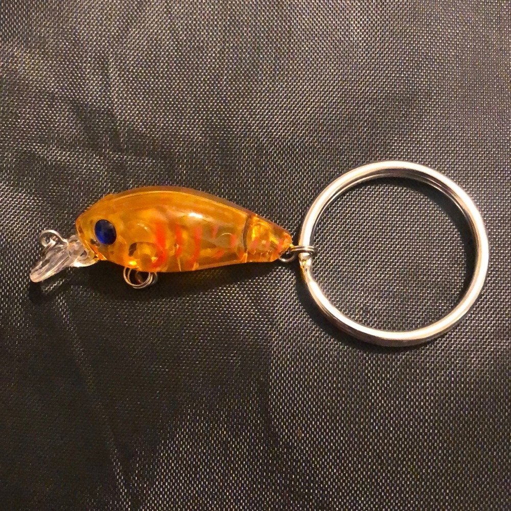 Small Fishing Lure Key Chain